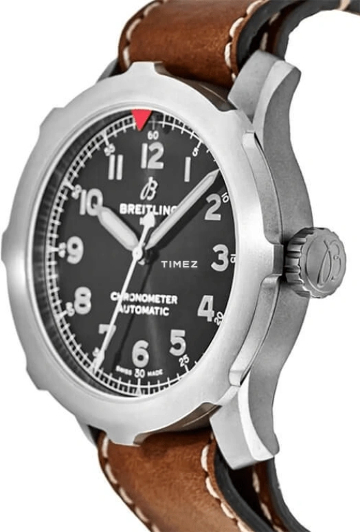 Breitling,Aviatior 8 46mm,46mm,Stainless Steel,Black,Automatic,70hours,In-house Caliber,AB2040101B1X1