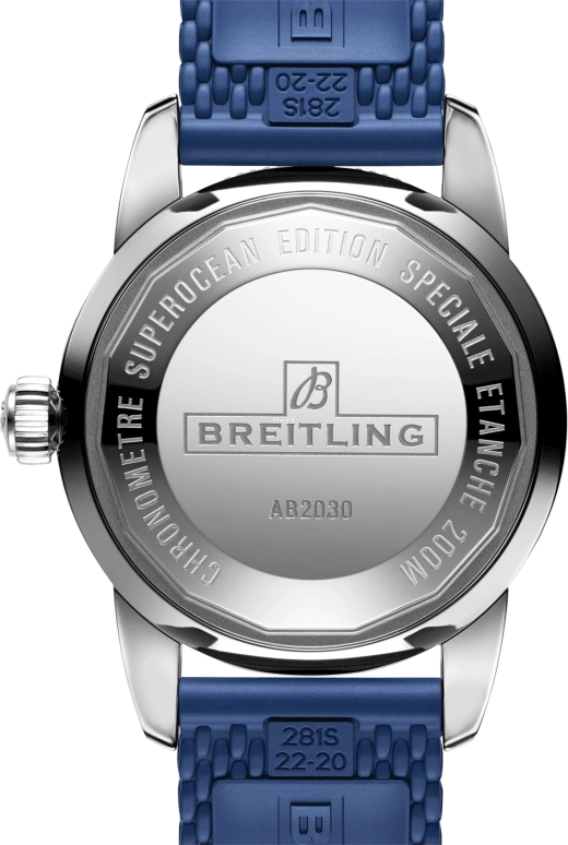 Breitling,Superocean Heritage 44mm,44mm,Stainless Steel,Blue,Automatic,Day,70hours,AB2030161C1S1