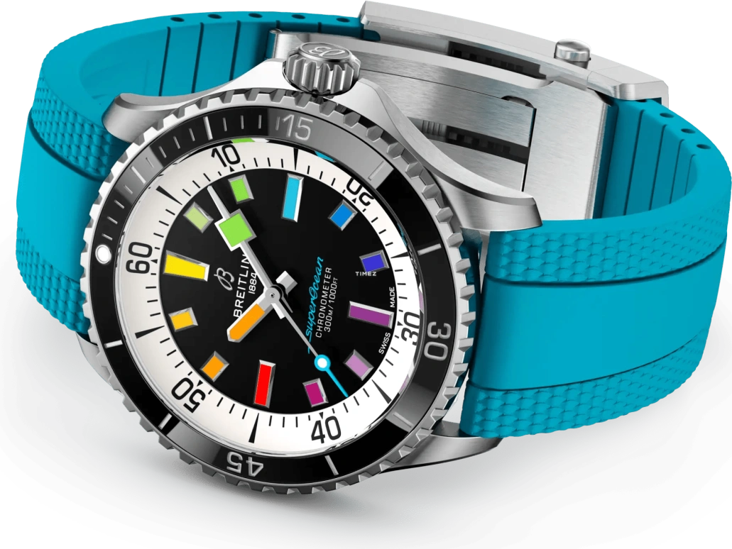 Breitling,Superocean 42mm,42mm,Stainless Steel,Black,White,Automatic,40hours,In-house Caliber,A17375211B2S1