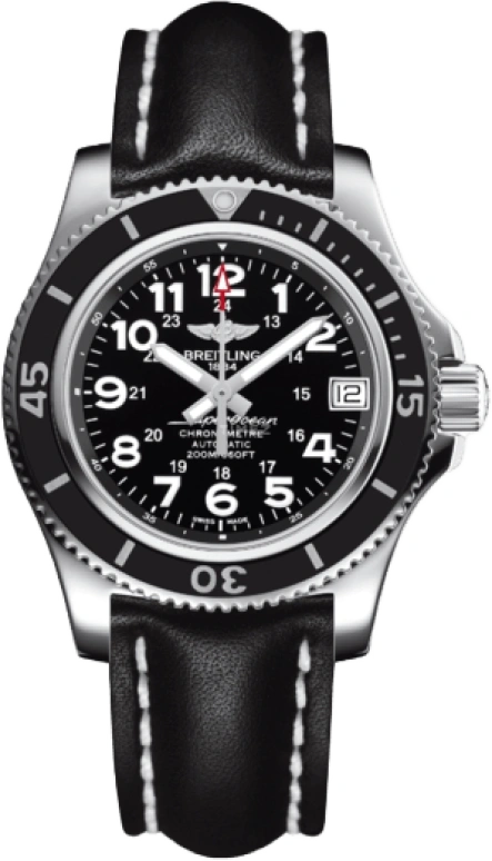Breitling,Superocean 36mm,36mm,Stainless Steel,Black,Automatic,Day,40hours,A17312C9,A17312C9/BD91/415X