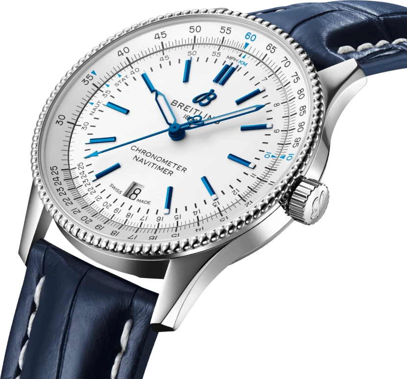 Breitling,Navitimer 41mm,41mm,Stainless Steel,Silver,Automatic,Chronograph,Date,Anti-magnetic,A173263A1G1P1