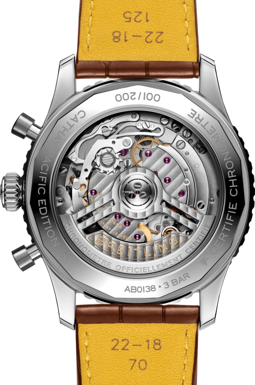 Breitling,Navitimer 43mm,43mm,Stainless Steel,Green,Automatic,Chronograph,Day,AB01388A1L1P1