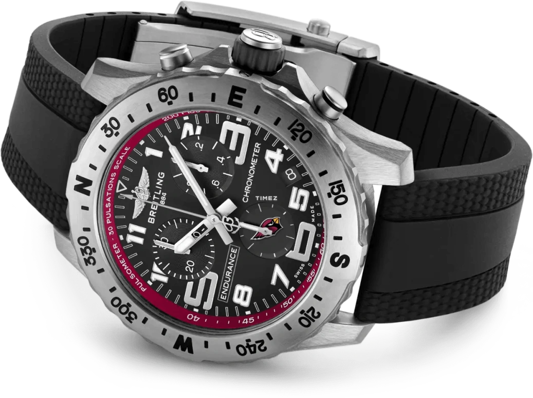 Breitling,Endurance Pro 44mm,44mm,Titanium,Black,Quartz,Chronograph,Day,E823106A1BOS1