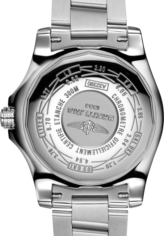 Breitling,Avenger 43mm,43mm,Stainless Steel,Blue,Automatic,Date,42hours,A32390111C1A1