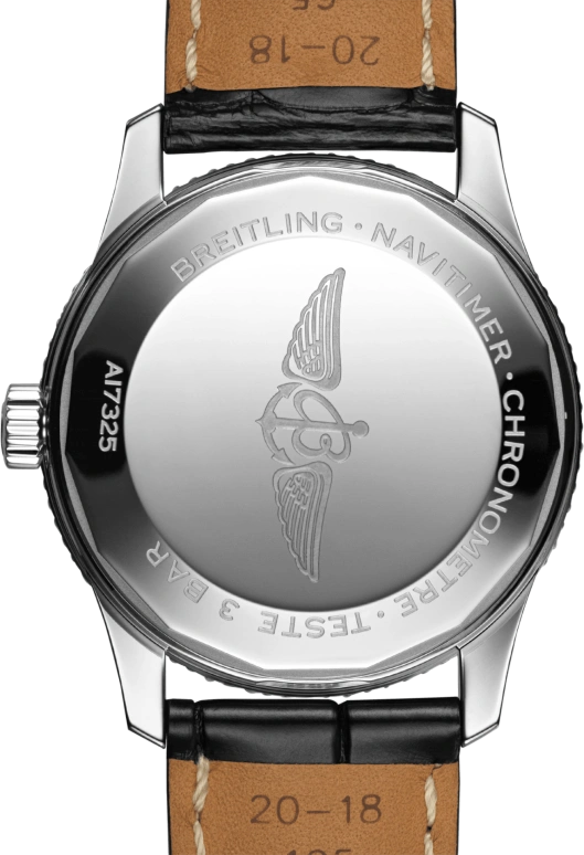 Breitling,Navitimer 38mm,38mm,Stainless Steel,Black,Automatic,Chronograph,Date,Anti-magnetic,A17325241B1P1