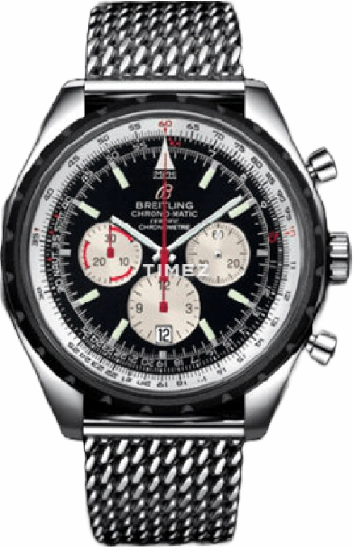 Breitling,Chrono-Matic 49mm,49mm,Stainless Steel,White,Black,Automatic,42hours,In-house Caliber,A1436002,A1436002.B920.146A