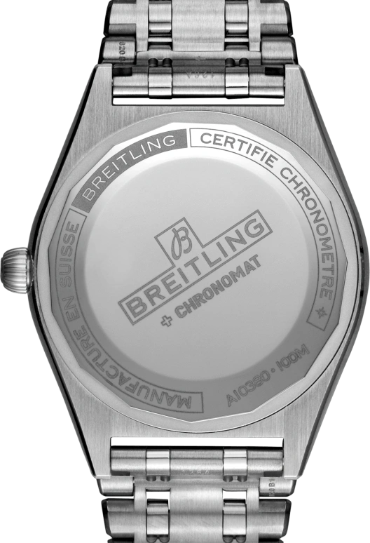 Breitling,Chronomat 36mm,36mm,Stainless Steel,Blue,Automatic,Chronograph,Day,A10380101C1A1