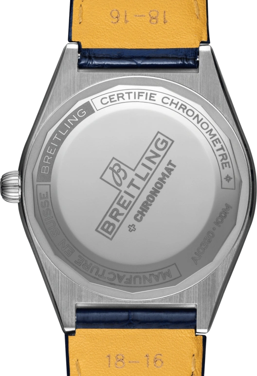 Breitling,Chronomat 36mm,36mm,Stainless Steel,Blue,Automatic,Chronograph,Day,A10380611C1P1
