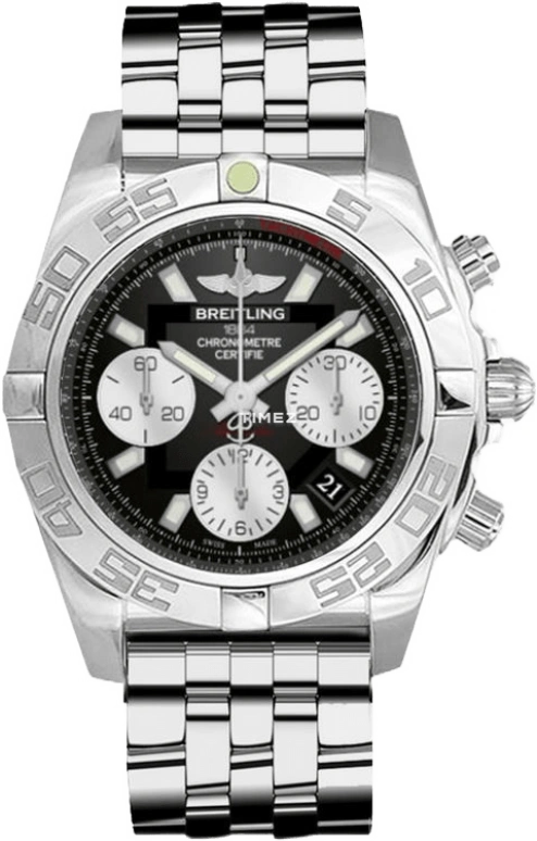 Breitling,Chronomat 41mm,41mm,Stainless Steel,Black,Automatic,70hours,In-house Caliber,AB0140AA,AB0140AA.BA52