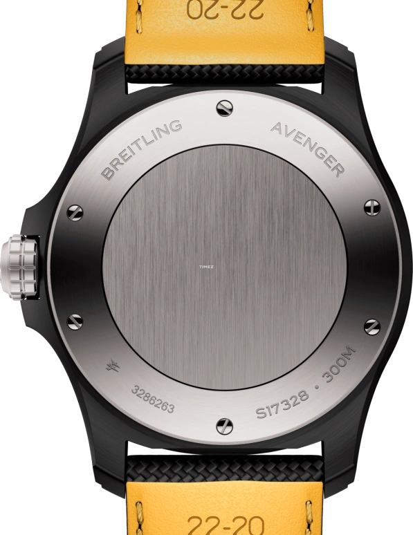 Breitling,Avenger 42mm,42mm,Ceramic,Black,Automatic,Day,70hours,S17328101B1X1