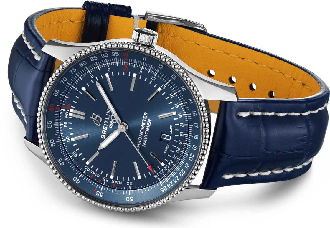 Breitling,Navitimer 41mm,41mm,Stainless Steel,Blue,Automatic,Chronograph,Date,Anti-magnetic,A17326161C1P3