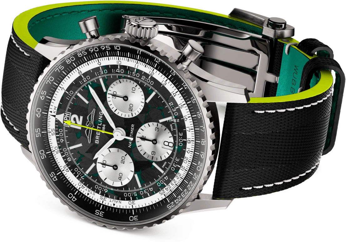 Breitling,Navitimer 43mm,43mm,Titanium,Grey,Automatic,Chronograph,Day,EB01381A1B1X1