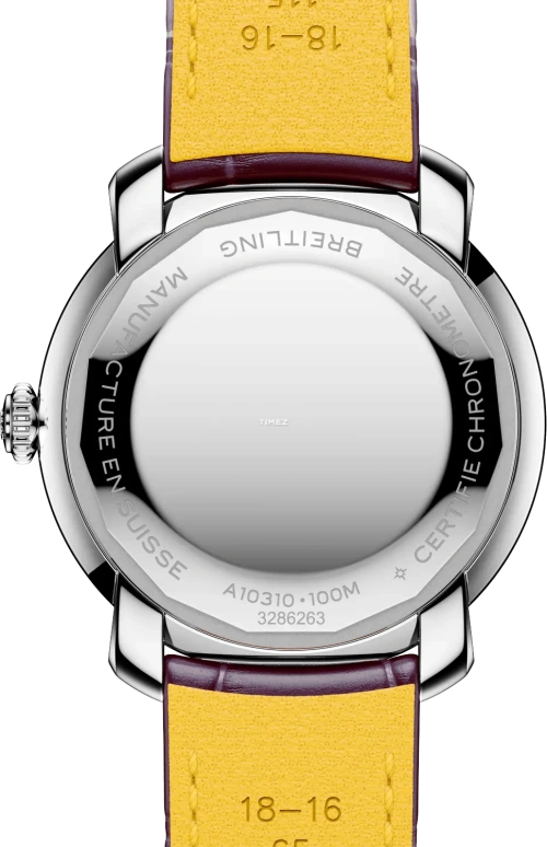 Breitling,Premier 36mm,36mm,Stainless Steel,Purple,Automatic,42hours,In-house Caliber,A10310121Q1P1