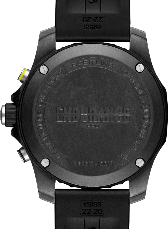 Breitling,Endurance Pro 44mm,44mm,Titaplast,Black,Quartz,Chronograph,Day,X82310E51B1S1