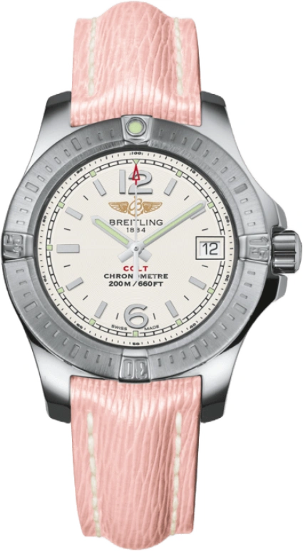 Breitling,Colt 33mm,33mm,Stainless Steel,Silver,Quartz,Date,26280hours,A7738811,A7738811/G793/238X/A14BA.1
