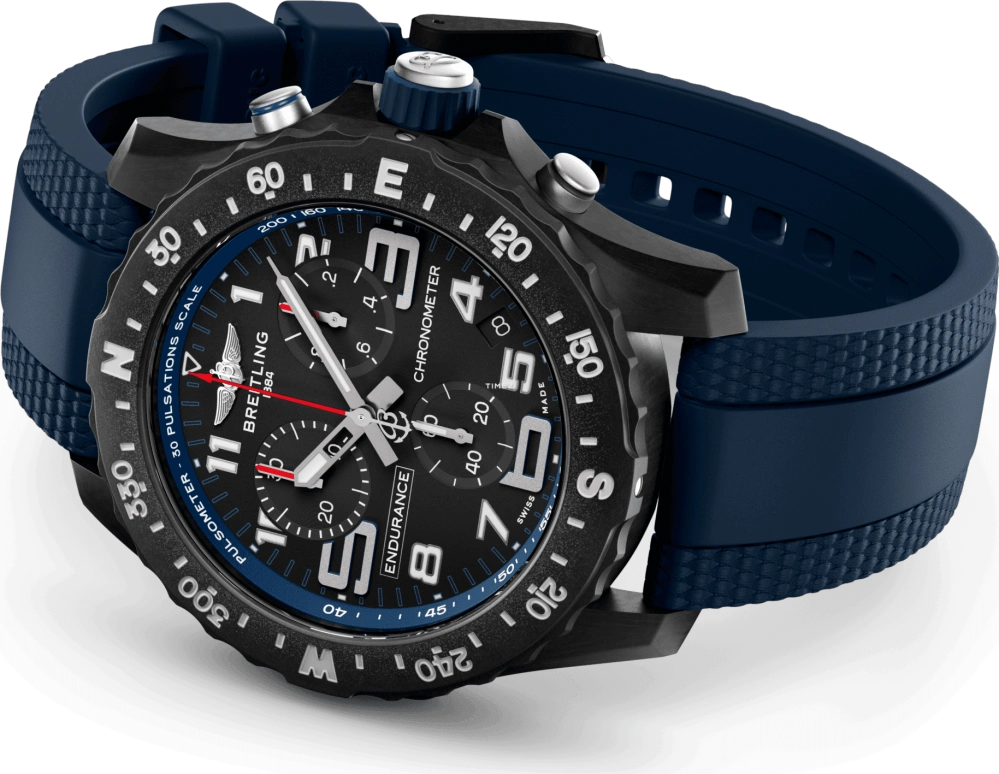 Breitling,Endurance Pro 44mm,44mm,Titaplast,Black,Quartz,Chronograph,Day,X82310D51B1S2