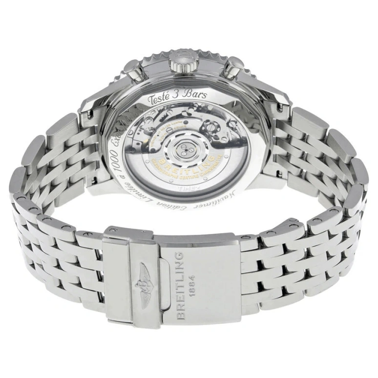 Breitling,Navitimer 43mm,43mm,Stainless Steel,Brown,Automatic,Chronograph,Day,AB0121C4,AB0121C4/Q605/447A