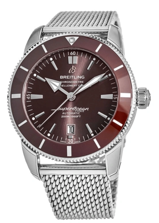 Breitling,Superocean Heritage 46mm,46mm,Stainless Steel,Bronze,Automatic,Day,70hours,AB202033,AB202033/Q618/152A