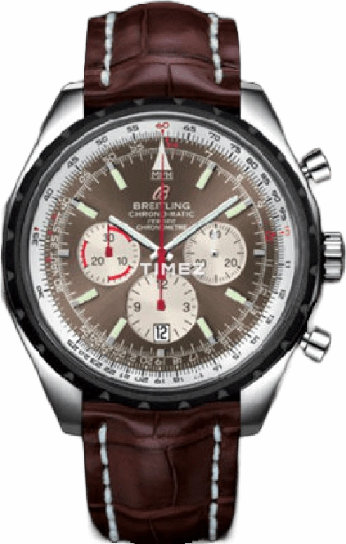 Breitling,Chrono-Matic 49mm,49mm,Stainless Steel,Coffee,Brown,Automatic,42hours,In-house Caliber,A1436002,A1436002.Q556.757P.A20D.1