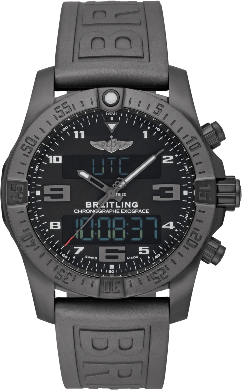 Breitling,Professional 46mm,46mm,Titanium Gold,Black,Quartz,In-house Caliber,Sapphire,Crystal Glass,VB5510H1,VB5510H1.BE45.245S.V20DSA.2