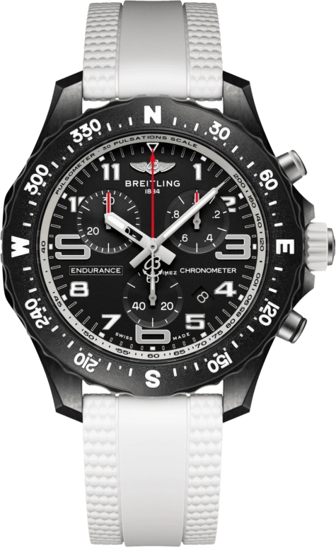Breitling,Endurance Pro 38mm,38mm,Titaplast,Black,Quartz,Chronograph,Day,X83310A71B1S1