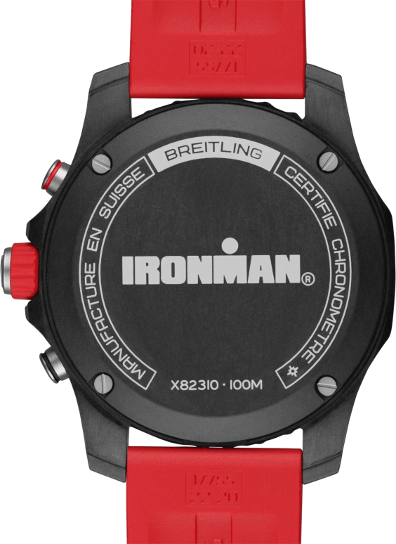 Breitling,Endurance Pro 44mm,44mm,Titaplast,Red,Quartz,Chronograph,Day,X823109A1K1S1