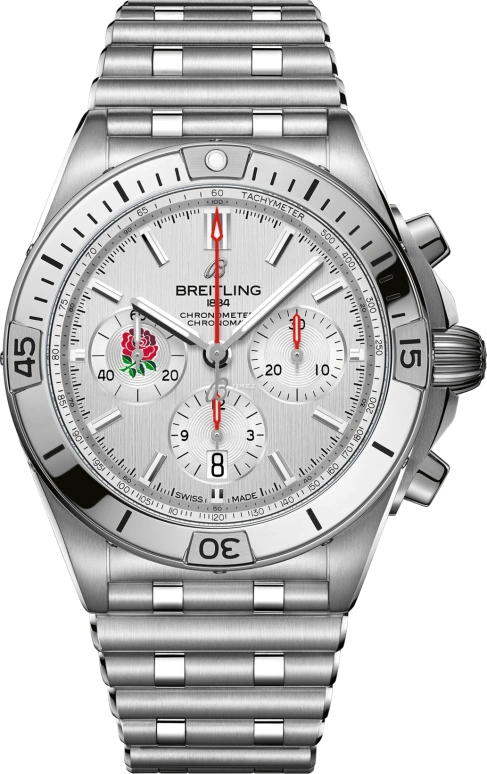 Breitling,Superocean 42mm,42mm,Stainless Steel,Silver,Grey,Automatic,Chronograph,Day,AB0134A71A1A1