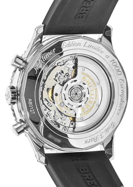 Breitling,Navitimer 46mm,46mm,Stainless Steel,Grey,Automatic,Chronograph,Day,AB01271A,AB01271A/F570/252S