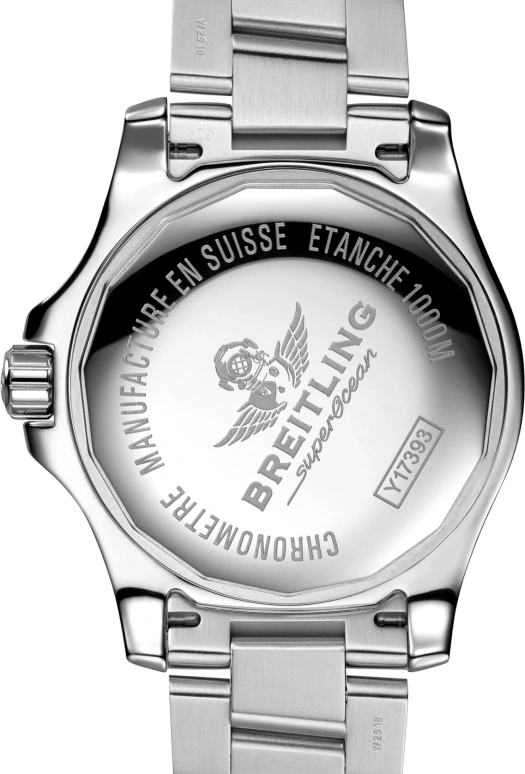 Breitling,Superocean 44mm,44mm,Ceramic,Stainless Steel,Black,Automatic,Day,40hours,Y17393101B1A1