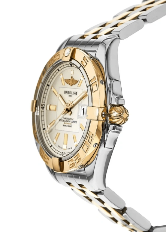 Breitling,Galactic 41mm,41mm,Stainless Steel,Silver,Automatic,Big Date,42hours,C49350L2,C49350L2/G701/366C