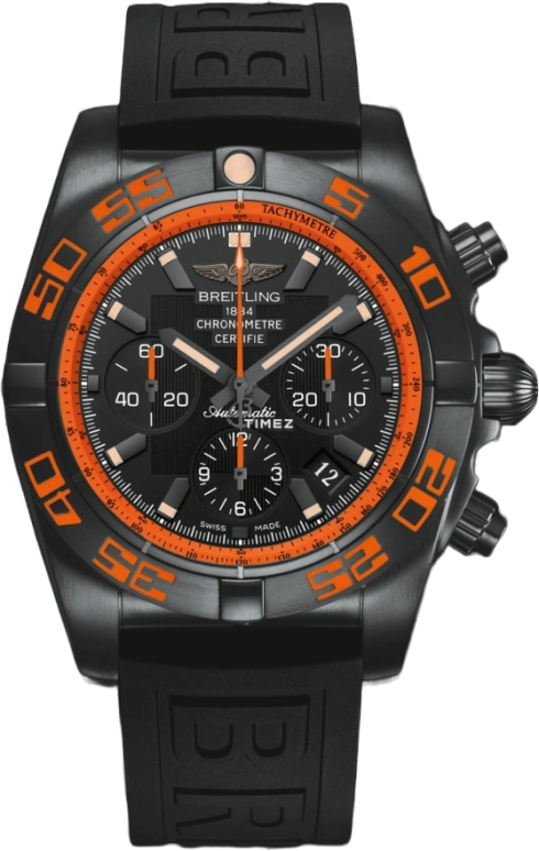 Breitling,Chronomat 44mm,44mm,Stainless Steel,Black,Automatic,70hours,In-house Caliber,MB0111C2,MB0111C2.BD07.153S.M20D.2