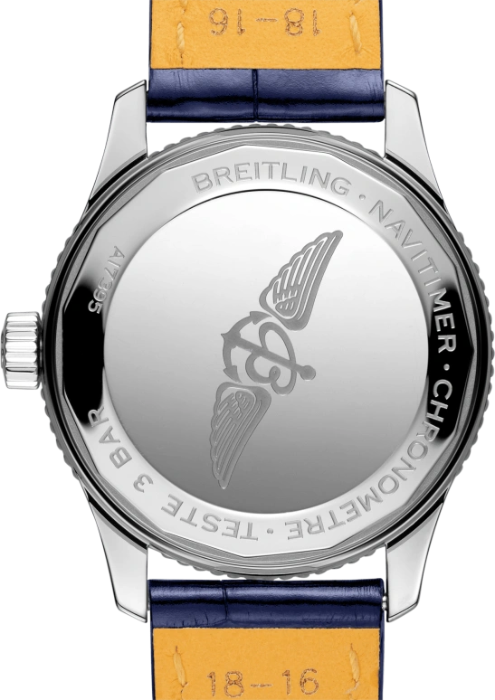 Breitling,Navitimer 35mm,35mm,Stainless Steel,Blue,Automatic,38hours,In-house Caliber,A17395161C1P1