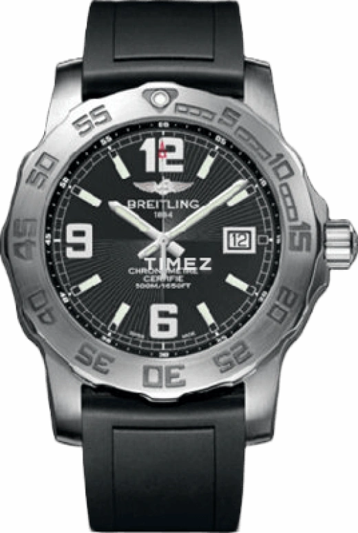 Breitling,Superocean 44mm,44mm,Stainless Steel,Black,Quartz,A7438710,A7438710/BB50/134S/A20DSA.2