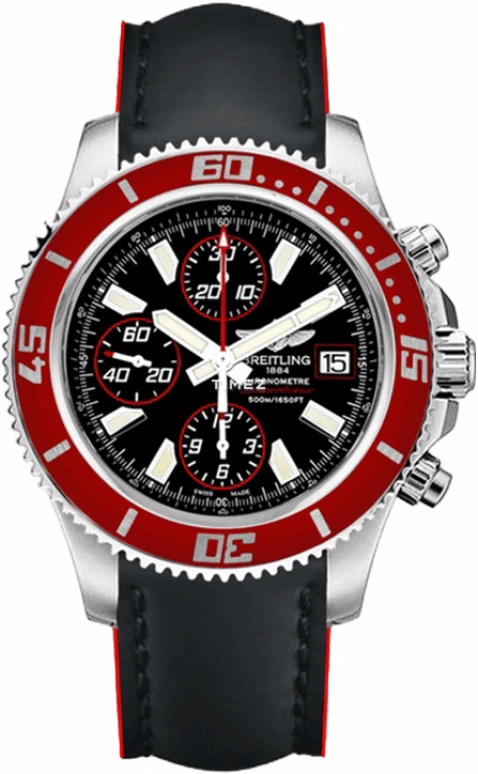 Breitling,Superocean 44mm,44mm,Stainless Steel,Black,Handwound,A13341X9,A13341X9/BA81/228X