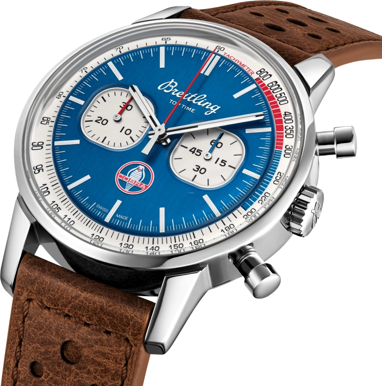 Breitling,Premier 40mm,40mm,Stainless Steel,Blue,Automatic,Chronograph,42hours,A41315A71C1X2