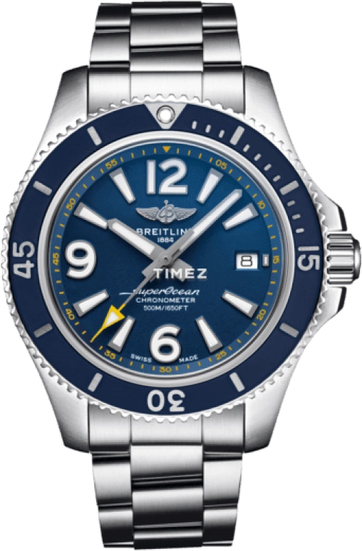 Breitling,Superocean 42mm,42mm,Stainless Steel,Blue,Automatic,A173661A1C1A1