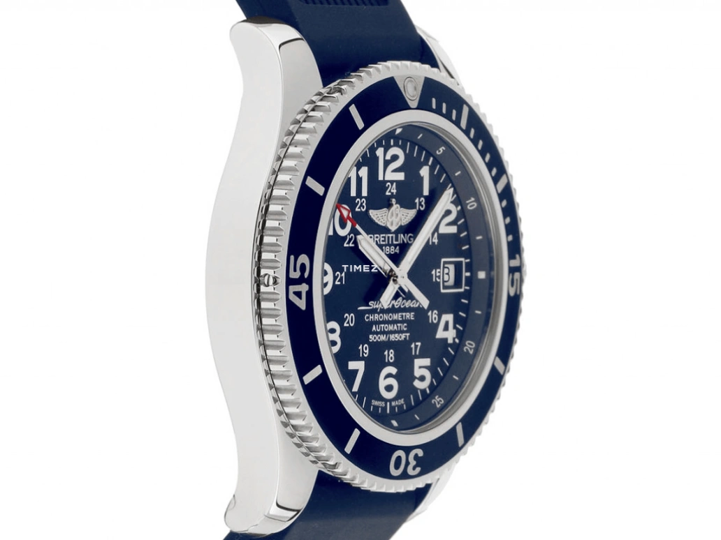 Breitling,Superocean 42mm,42mm,Stainless Steel,Blue,Automatic,Day,Round,A17365D1,A17365D1/C915/148S/A18S.1