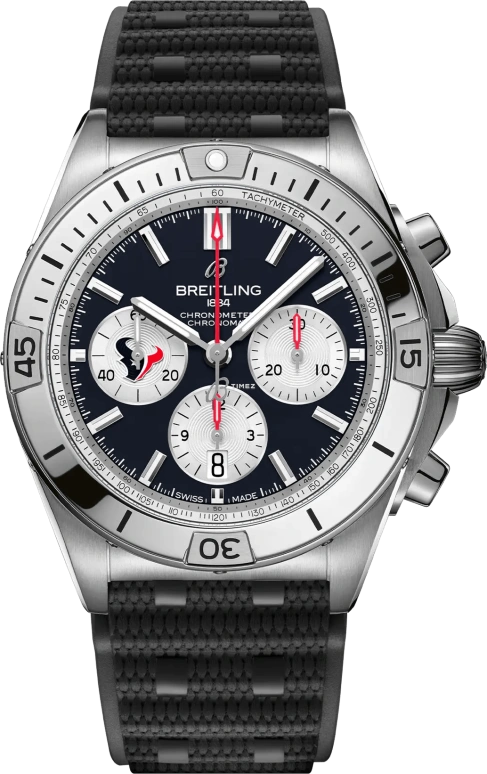 Breitling,Chronomat 42mm,42mm,Stainless Steel,Black,White,Automatic,Chronograph,Day,AB01342B1CBS1