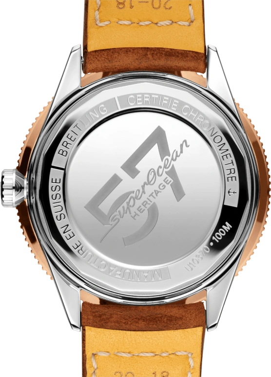 Breitling,Superocean Heritage 42mm,42mm,Red Gold,Stainless Steel,Black,Automatic,42hours,In-house Caliber,U10370121B1X1
