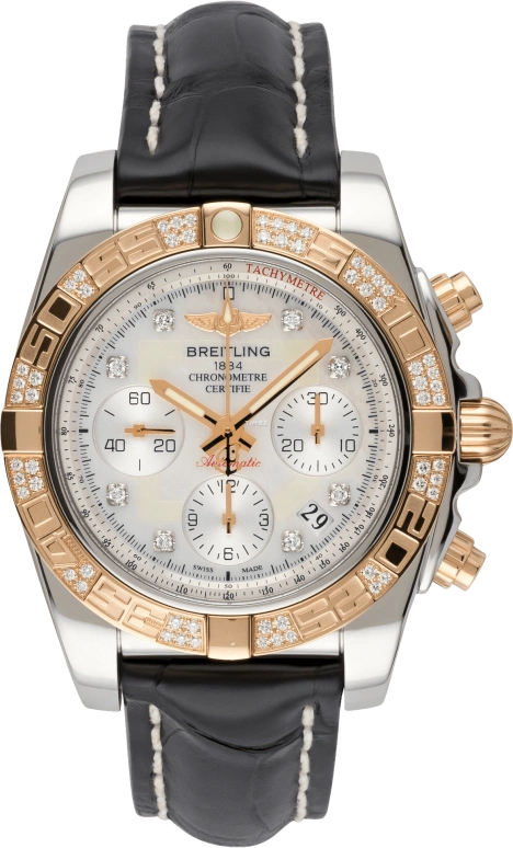 Breitling,Chronomat 41mm,41mm,Stainless Steel,White,Automatic,70hours,In-house Caliber,CB0140AA,CB0140AA/A723