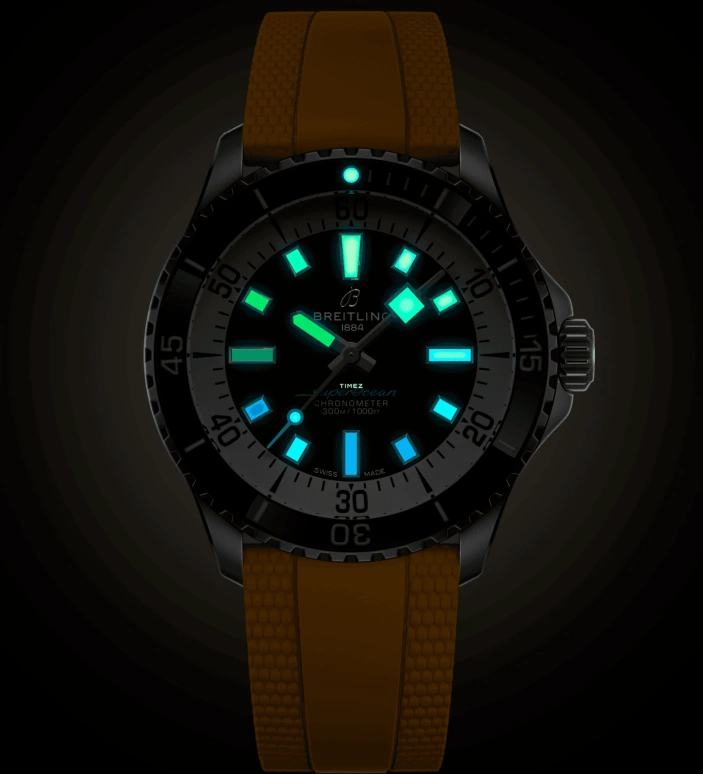 Breitling,Superocean 42mm,42mm,Stainless Steel,Black,Automatic,40hours,In-house Caliber,A17375211B2S4