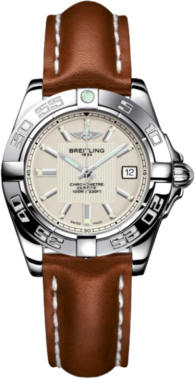 Breitling,Galactic 32mm,32mm,Stainless Steel,Silver,Quartz,Day,26280hours,A71356L2,A71356L2/G702/406X