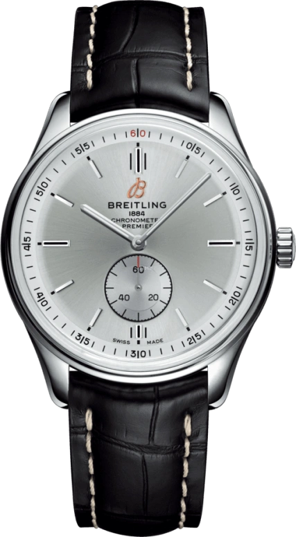 Breitling,Premier 40mm,40mm,Stainless Steel,Silver,Automatic,Chronograph,Date,A37340351G1P1