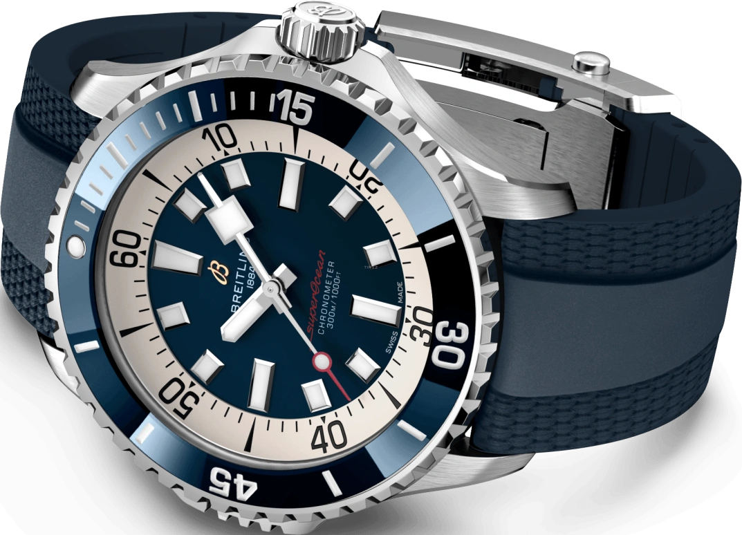 Breitling,Superocean 46mm,46mm,Stainless Steel,Automatic,40hours,In-house Caliber,A17378E71C1S1