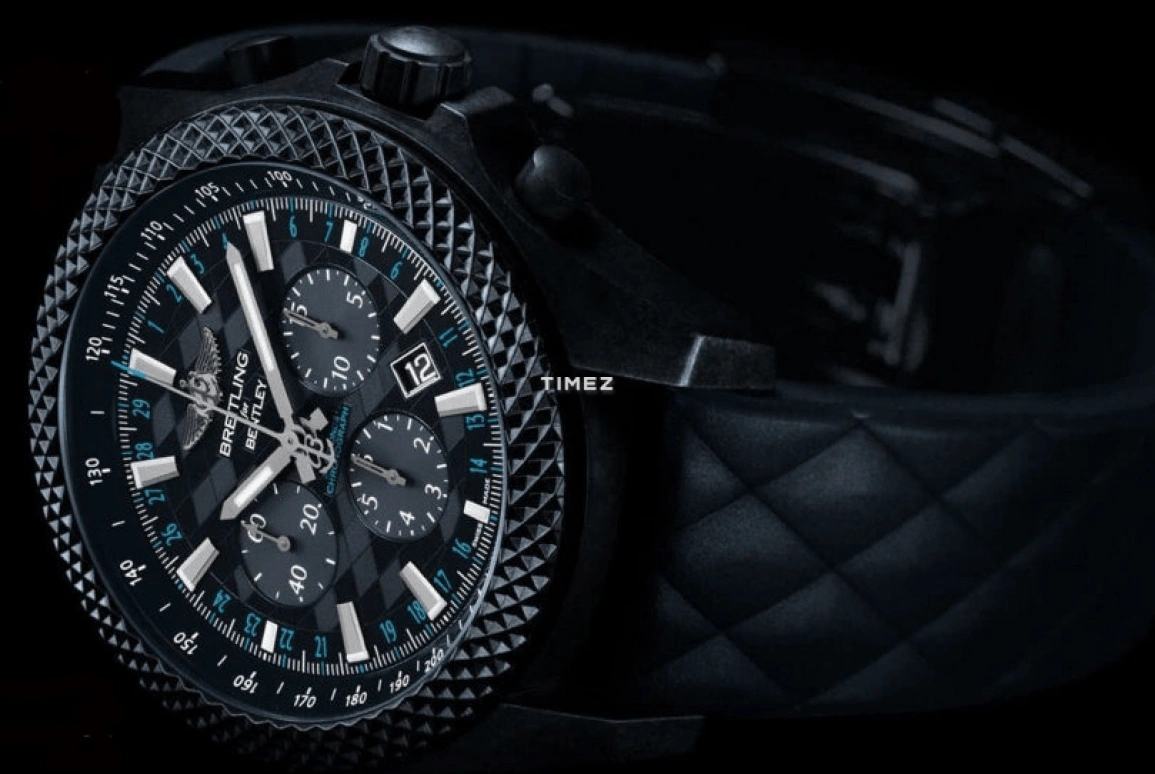Breitling,Breitling for Bentley 44.80mm,44.80mm,Titaplast,Blue,Automatic,Chronograph,Day,XB0613C1,XB0613C1/C984/166S/X20D.4.C