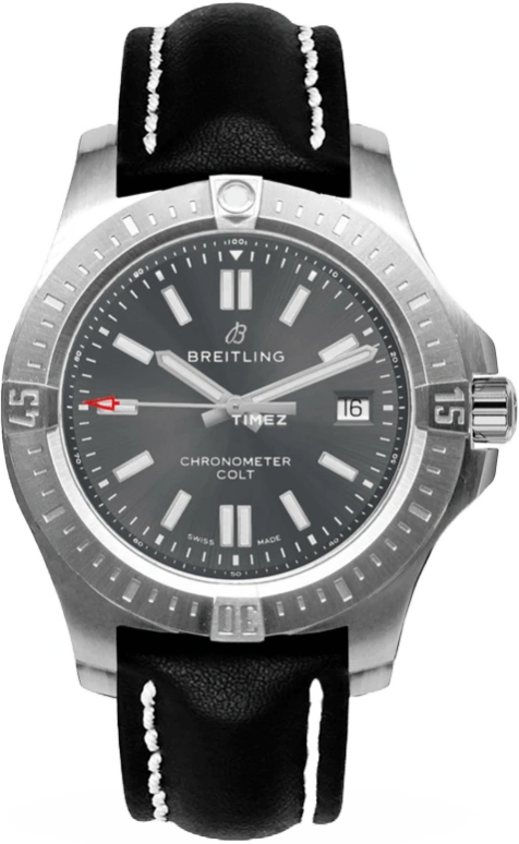 Breitling,Colt 41.10mm,41.10mm,Stainless Steel,Grey,Automatic,A1731310,A1731310/F584/428X