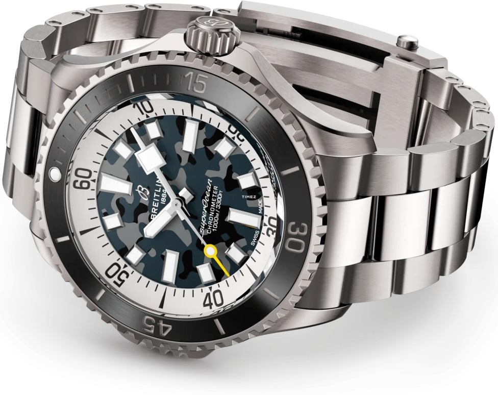 Breitling,Superocean Heritage 46mm,46mm,Titanium,Multi-Color,Automatic,Anti-magnetic,42hours,E10379351B1E1