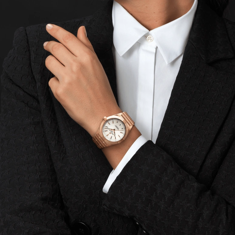 Breitling,Chronomat 36mm,36mm,Red Gold,White,Automatic,Chronograph,Day,R10380101A1R1