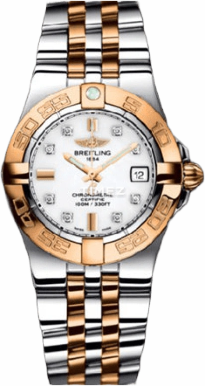 Breitling,Galactic 30mm,30mm,Stainless Steel,White,Quartz,26280hours,In-house Caliber,C71340L2,C71340L2.A715.368C