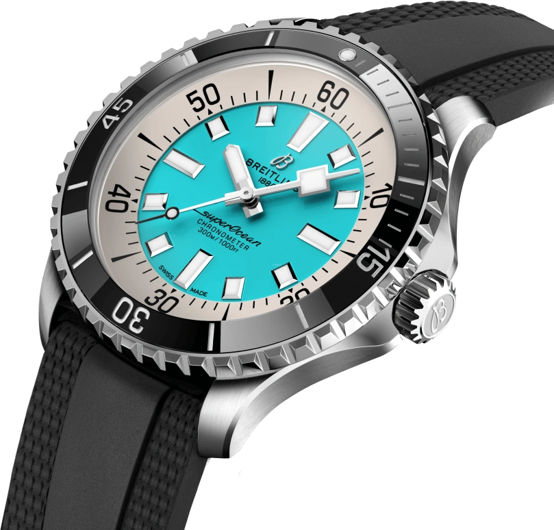 Breitling,Superocean 44mm,44mm,Stainless Steel,Automatic,40hours,In-house Caliber,A17376211L2S1